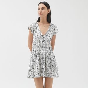 Julia terrier ruffle mini dress